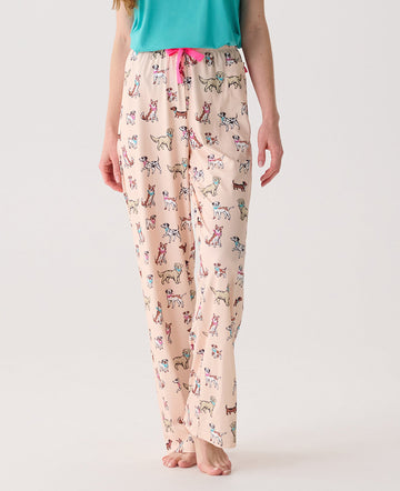 Women's Cute Pups Pajama Pants